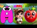 A for Apple | ABC phonics song | ABC for toddlers | B for ball | Baby ABC Song | ABCD |#kidssong