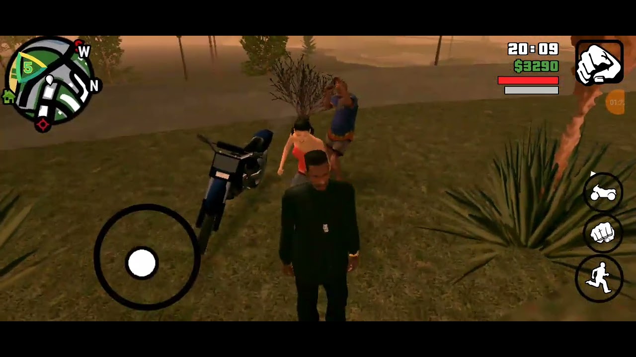 Un peatón mata a Katie Zhan novia de CJ - GTA San Andreas (2004)