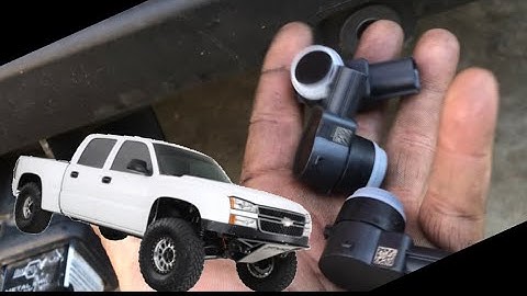 Chevy GMC Service Park Assist (Rear Park Assist Sensor Replacement.