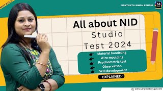 All about NID Studio Test 2024 Preparation and Syllabus or Pattern