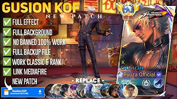 Free Download Gusion Kof Skin script No Password - Mlbb