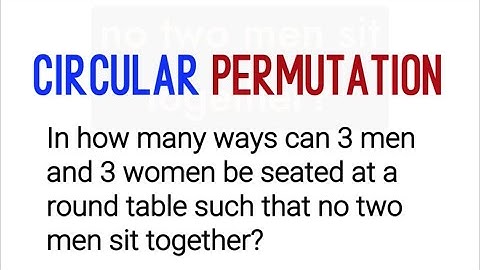 Circular Permutation