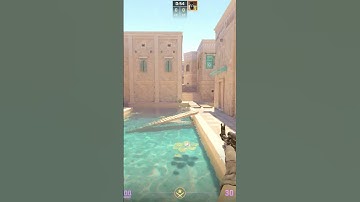 HE Stairs For Kill AWP On ANUBIS #cs2 #shorts