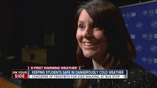 When it is too cold for school