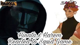 Hinata x Harem Reacted to Squid Game || Sassy Hinata