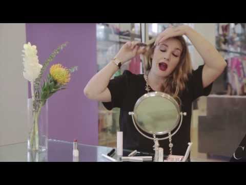 Drew Barrymore Gives 90s Beauty Tips