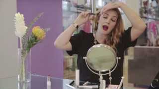 Drew Barrymore Gives 90S Beauty Tips