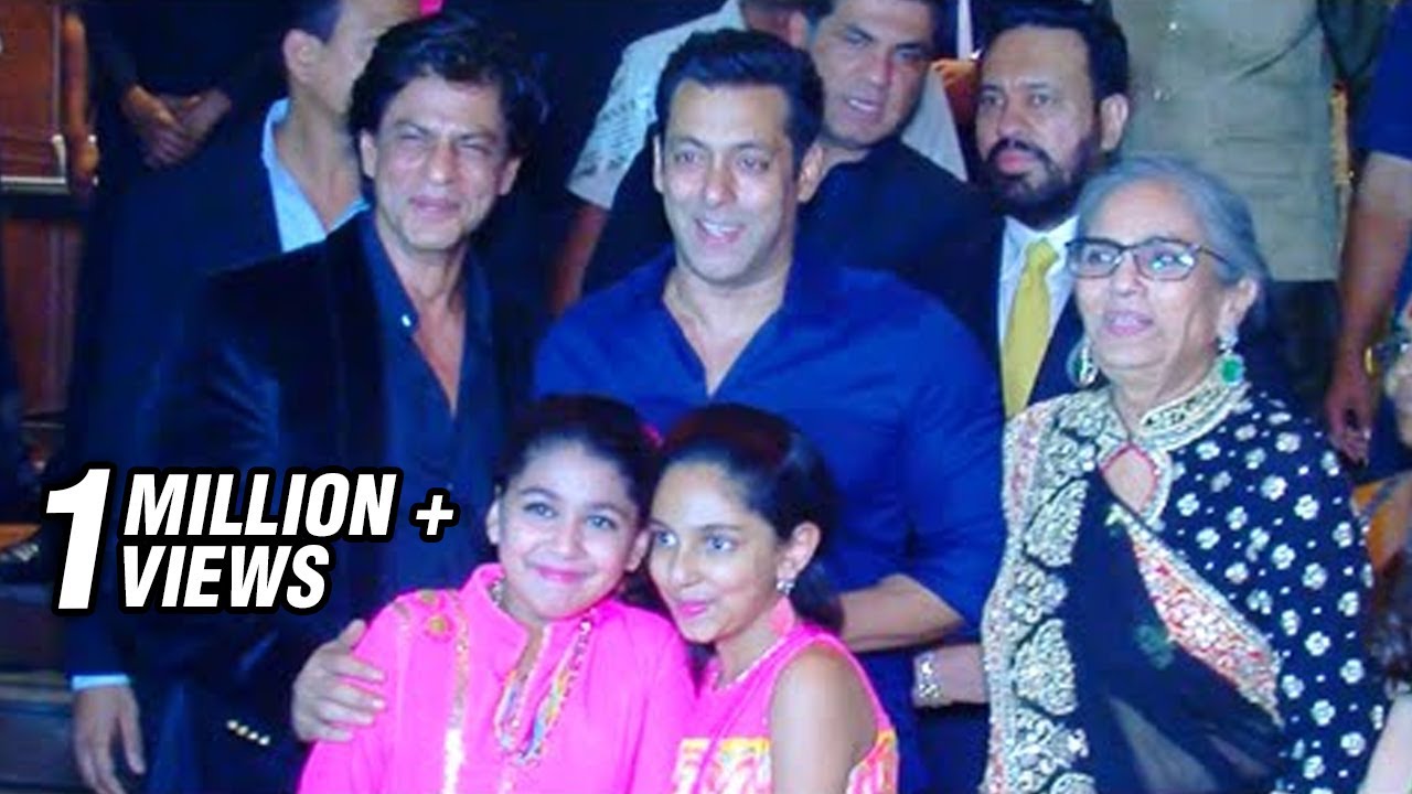 (VIDEO) Shah Rukh Khan Salman Khan Meet And Greet Again - Arpita Khan Reception Party
