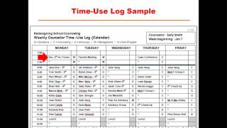 RSC: Tips Video Series - Time-Use Log screenshot 5