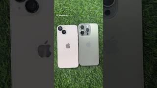 Camera test❗️iPhone 15 Pro vs iPhone 13❗️who’s the best❓#trending #cameratest #shorts