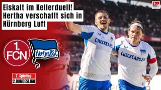 1. FC Nuremberg vs. Hertha BSC – Highlights | 2. Bundesliga 2025/26