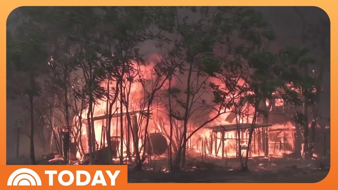 Historic California Mining Town Now Overrun by Wildfires