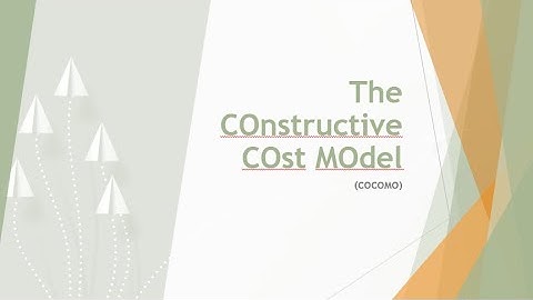 Software Engineering | Unit-2 | Part-1.3 | Introduction to CoCoMo model |