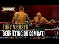 Oleksandr Usyk vs Tyson Fury (réaction)