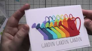 Simple DIY Cards With Cute Watering Cans