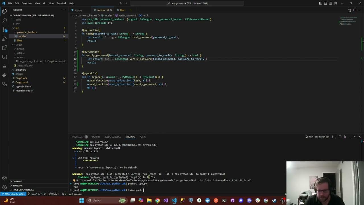Python | pyo3 Rust Bindings - YouTube