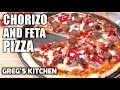 CHORIZO AND FETA GOURMET PIZZA RECIPE - Greg's Kitchen
