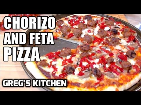 Video: Pizza With Peppers And Feta