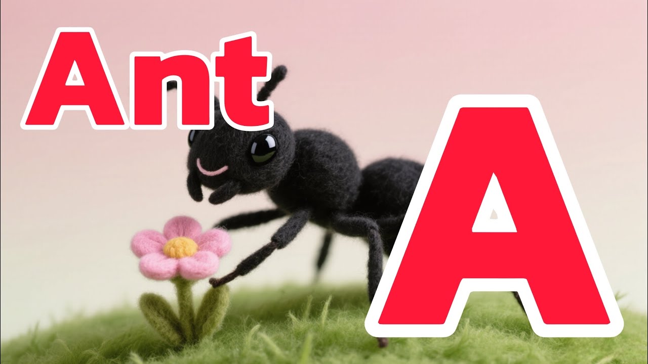 Animal ABC 🐜 A to Z Phonics Chant for Kids | Learn Alphabet Sounds with Cute Animals!