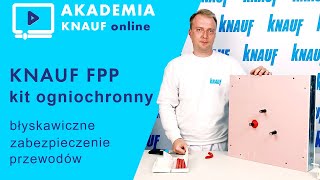 Jak szybko zabezpieczyć przewody elektryczne – kit ogniochronny Knauf  | Akademia Knauf Online