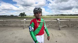 We Talk With Apprentice Jockey Bryan Torres After A Dominating Win At Parx Racing