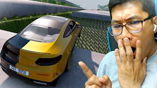 Ең қауіпті спусктан көліктерді тастаймыз (BeamNG.drive) #1