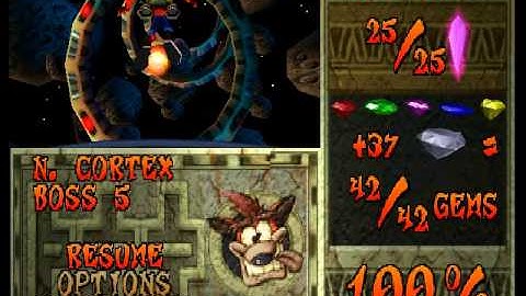 Crash 2 - Full frames - Pause - Original from ePSXe