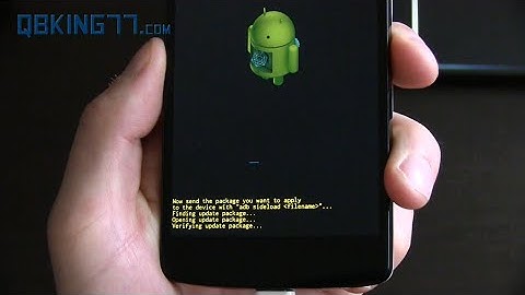 Manually Update Nexus 5 to Android 5.0 Lollipop