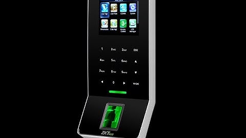 F22 | How to add New User in Biometric machine