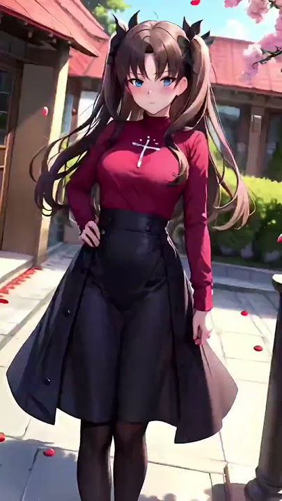 rin tohsaka #fatestaynight #viral #anime