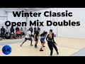 Allan  melanie vs los  crystal 4k  winter classic open mix doubles 2023 finals