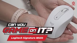 Logitech M650 Mouse Good Enough For Gaming? Can You Game On It?