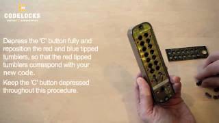 Codelocks Mechanical code change 200 series