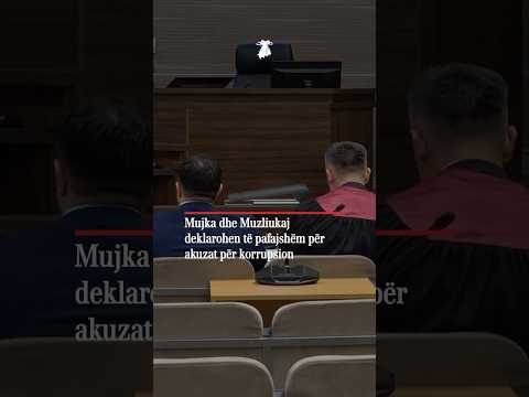 Mujka dhe Muzliukaj deklarohen të pafajshëm për akuzat për korrupsion