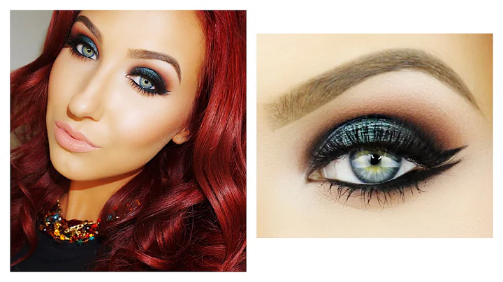 Emerald Smokey Eye & Double Wing Liner | Makeup Tu...