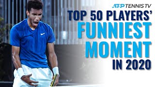 Every Top 50 ATP Tennis Player's FUNNIEST MOMENT in 2020! 😂