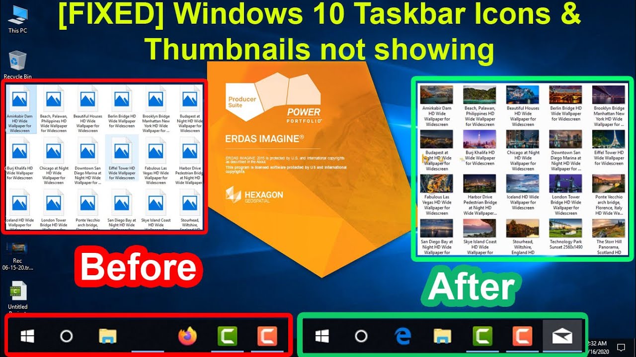 win 10 icon not showing win 10 icon not showing