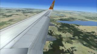 ESENBOĞA---SÜLEYMAN DEMİREL HAVALİMANI FULL FLİGHT FSX!!! screenshot 5