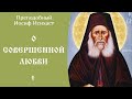 10/25 О совершенной любви ☦️ Преподобный Иосиф Исихаст @Православие. Богопознание по трудам святых