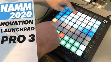 First look at the Novation Launchpad Pro Mk3 @ NAMM 2020 - djkit.tv