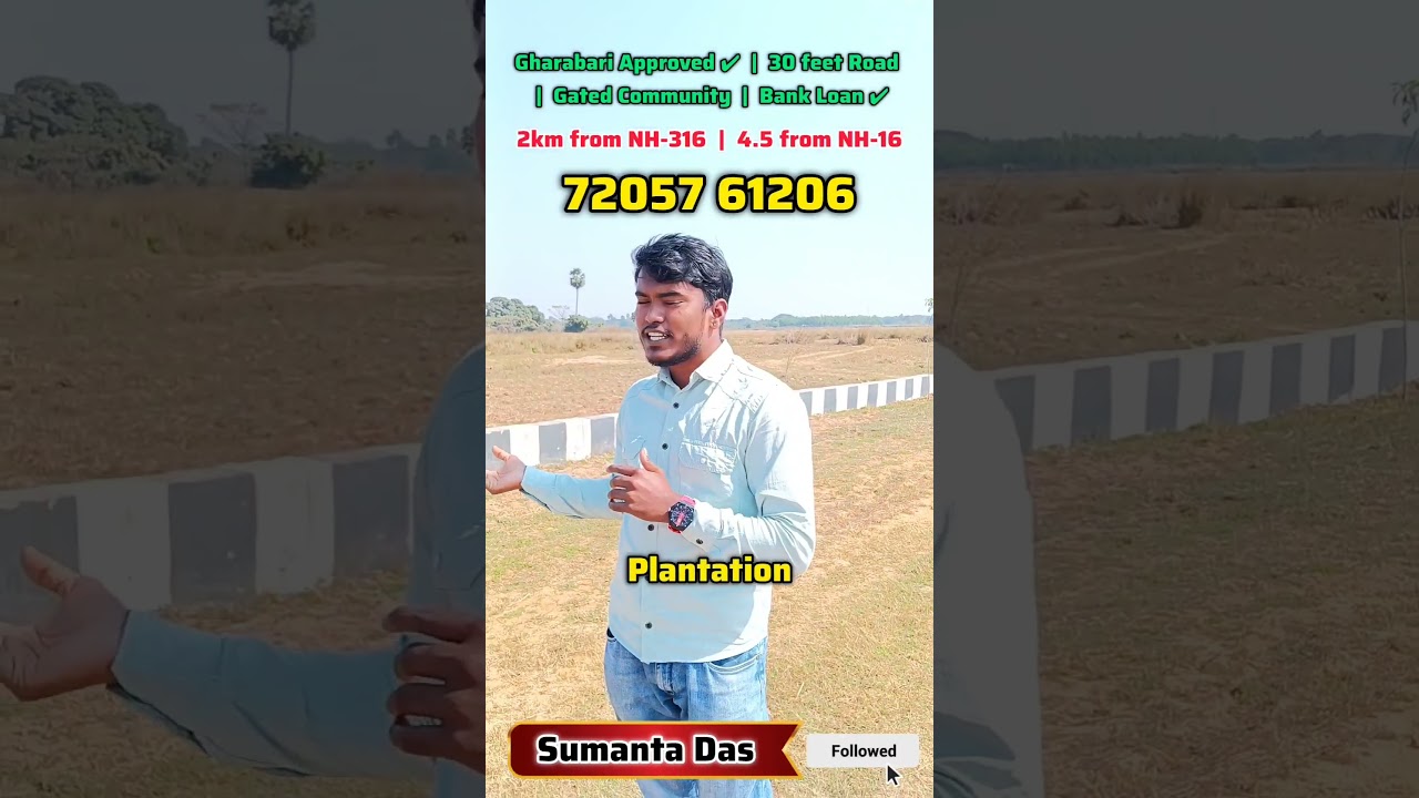 plot For Sale nearest Sum hospital II Phulnakhara 