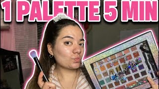 1 Makeup Palette, 5 Minutes 
