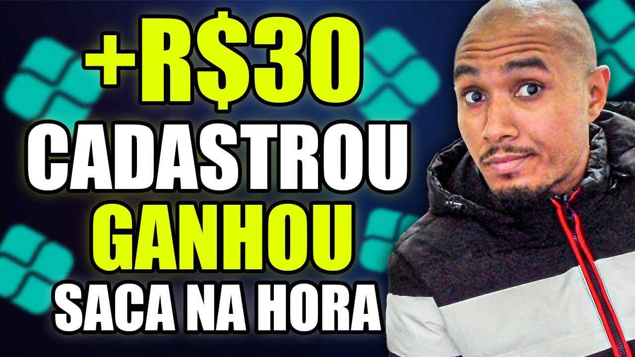 GANHE R$30 NO CADASTRO E SAQUE NO PIX NA HORA🤑 CADASTROU GANHOU – APP PAGANDO POR CADASTRO 2022