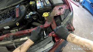 pacifica motor 2005 mounts removal