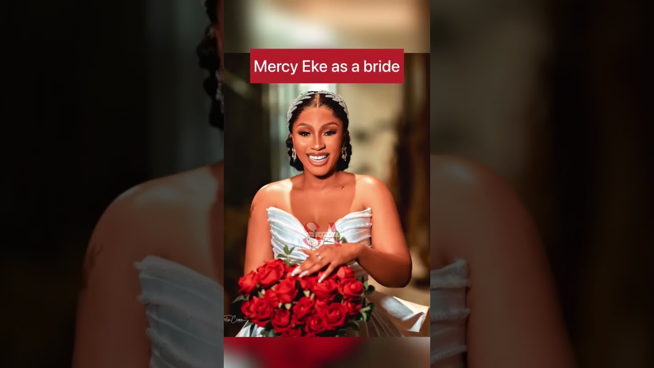 Mercy Eke as bride 
