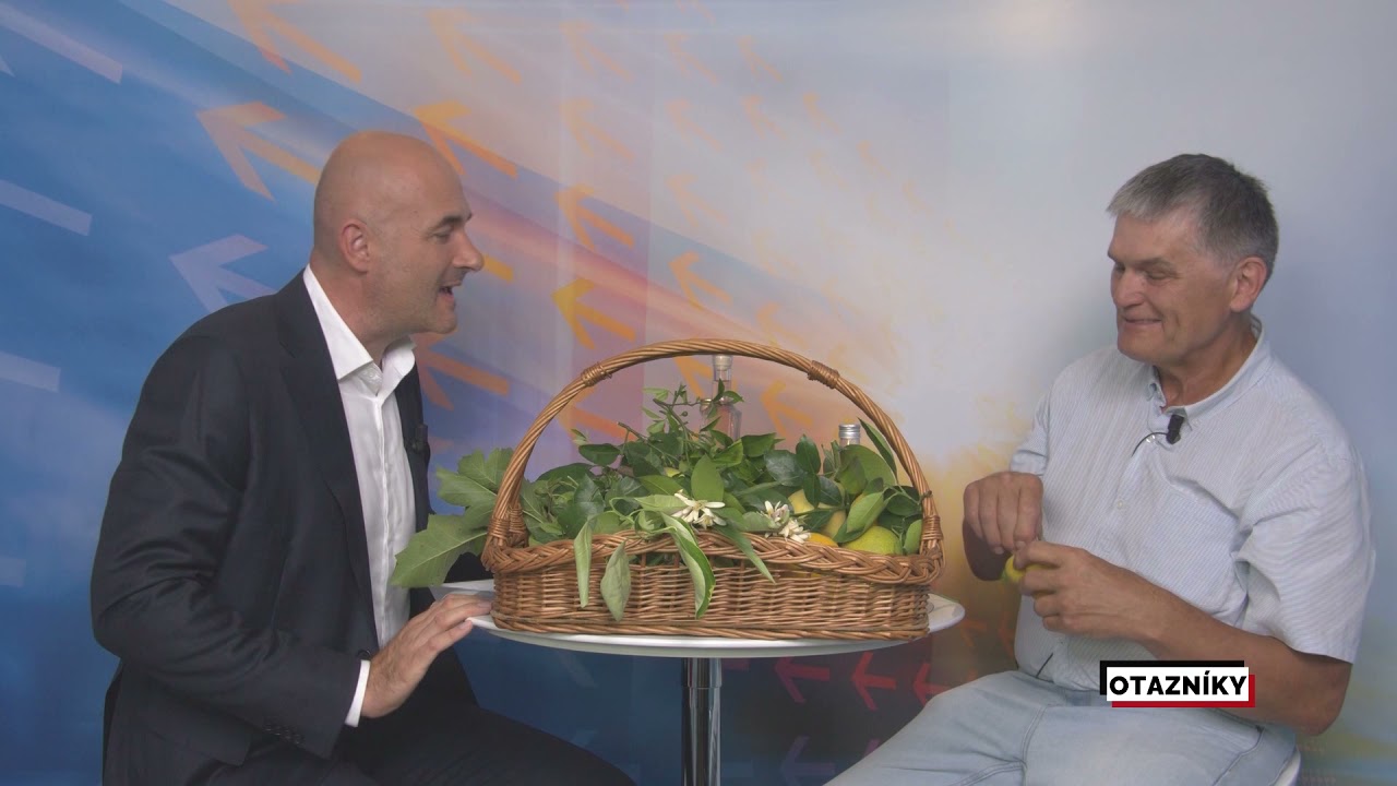 OTAZNÍKY: Petr Broža - Nejcennější je citrón a citrusy se dají pěstovat i na Vysočině