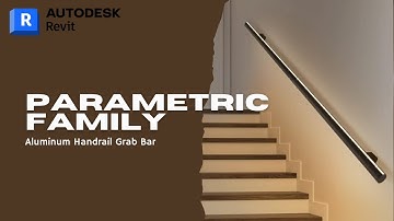 Revit Family Tutorial: Aluminum Grab Bar (Parametric)