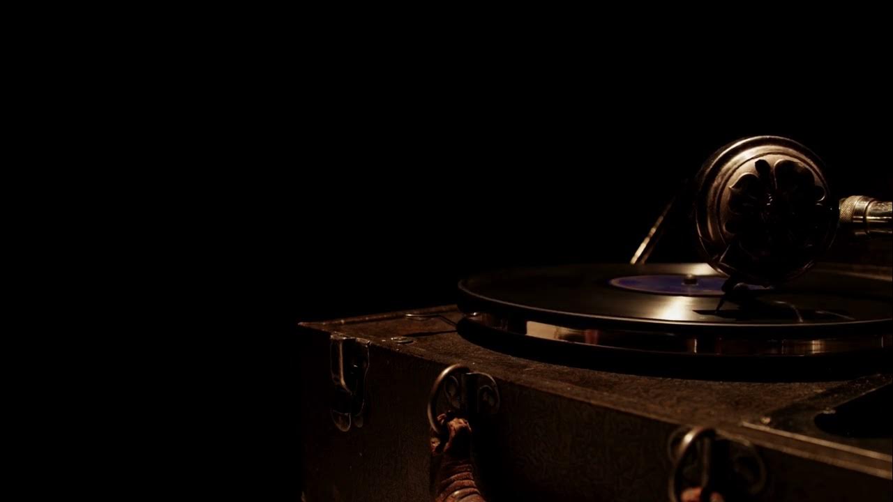 Antique Record Player | Record Player Crackle | Record Player Static