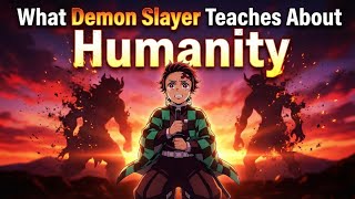 What Demon Slayer teaches about humanity? 🕊✨