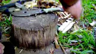 OPERATIONALEXTRAS,improvised knives!..... and a Tracker knife